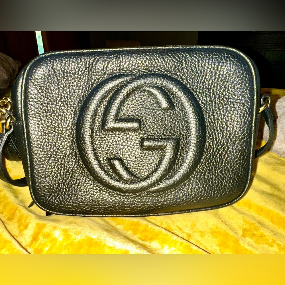 GUCCI Soho Small Leather Disco Shoulder Bag - excellent condition